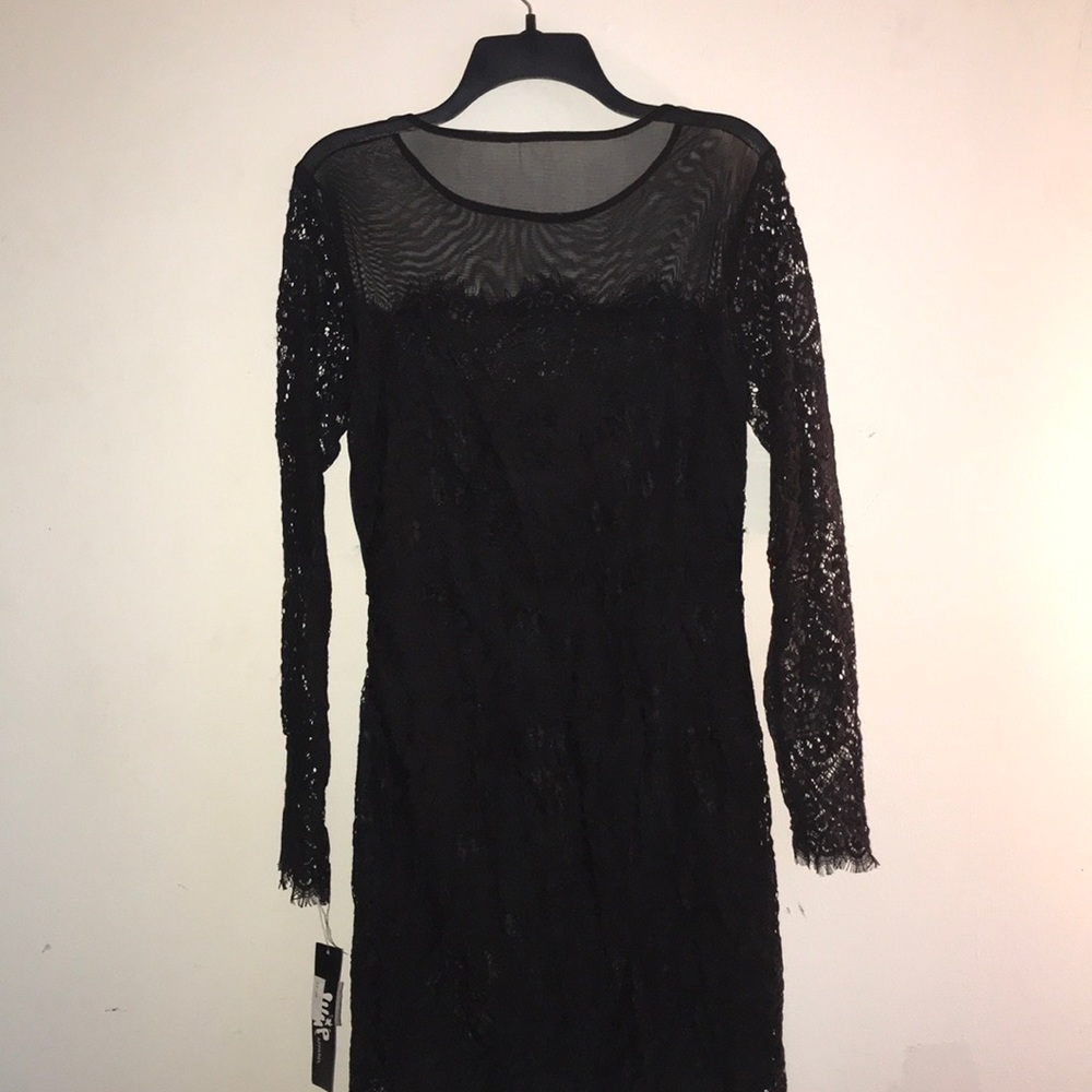 Size 11/12 Lace Dress with Sheer